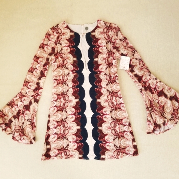 Free People Flare Cuff Top Women/Girls Size XS - Picture 11 of 13